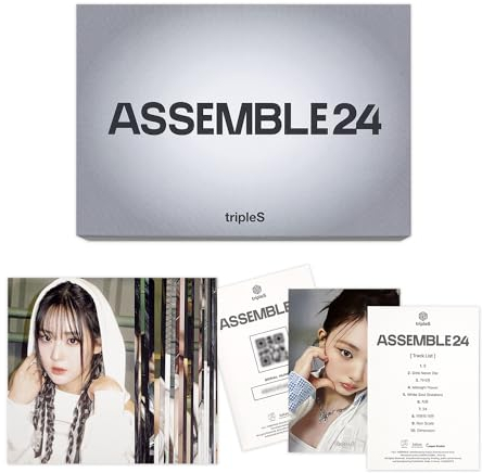 tripleS - 1st album [ASSEMBLE24] (QR Ver.) Postcard Set + Accordion Postcard + Track List Postcard + QR Postcard
