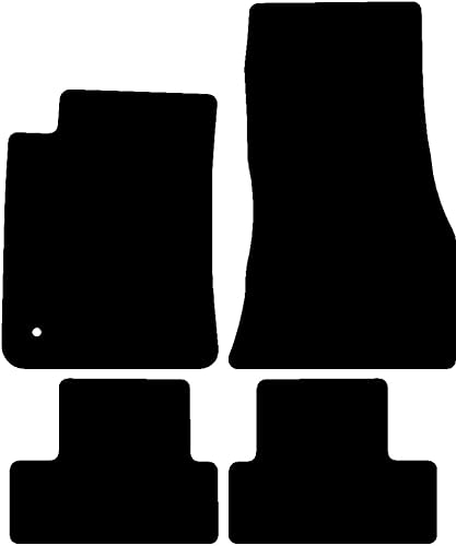 Kovvar Fußmatten passend für Ford Mustang 2005-2014 Passend zur Ausführung: Beifahrer ohne Befestigung | Befestigungssystem: Clips (mit Öse) | Qualität: Basic