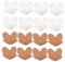 Genérico 100 Piezas Bandeja De Chocolate Dulces Moldes Para Barras De Bombones Golosinas Pastel Pop Molde De Barra De Chocolate Moldes De Papel Para Muffins Cartón Kraft