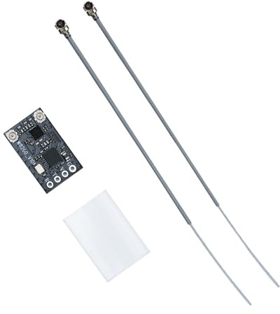Radiolink ER16 16CH ELRS 2.4G Nano RC Empfänger Long Range Dual IPEX | ExpressLRS, Dual IPEX MHF 1 Antenne, Kompatibel mit T16D/T12D/TX16S/TX12/Zorro