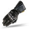 SHIMA STR-2 Motorradhandschuhe Herren - Touchscreen, Sommer, Sport Leder Handschuhe mit Carbon Knöchelprotektor, Handflächen- und Fingerschieber, Verstärkte Handfläche (Schwarz, XXL)