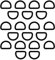 WedDecor 20mm Black Plastic D Ring Fasteners Buckle for Adjustable Fastening Loop Blinds Webbing Strap, Arts and Crafts, Pet Collars, Repairing Bags, 10pcs