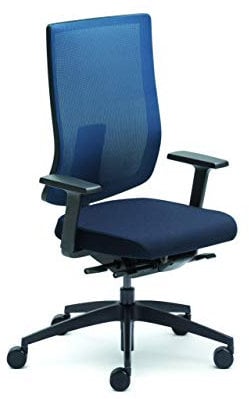 Sedus se:do Bürostuhl, Drehstuhl, Designstuhl, Schreibtischstuhl Kunststoff, Blau, teilzerlegt