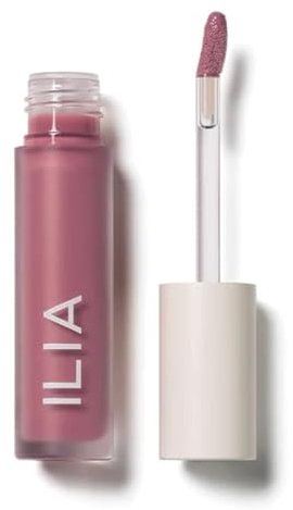 ILIA Balmy Gloss getöntes Lippenöl, ungiftig, tierversuchsfrei, vegan, Hyaluronsäure, nicht haftend für Feuchtigkeit und Aufpolstern (Violet, 4,1 ml | 4,3 ml)