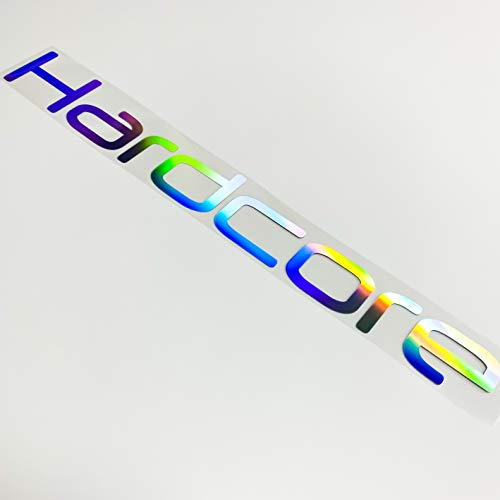 55cm Auto Aufkleber Hardcore Tuning Sticker New Hologramm Shiny Slick Oil Carstyle Dub Low Static Lifestyle Limited Edition Performance