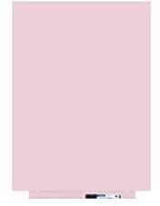 Rocada Tableau rose magnétique sans cadre avec système de fixation breveté avec aimant, 55 x 75 cm