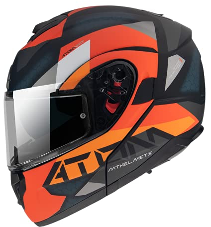 MT HELMETS ATOM SV W17 A4 Matt Orange