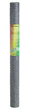 SATURNIA - Enrejado Triple Torsion 25 / Ancho 100 cm. Rollo 10 Metros Uso Domestico