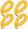 Catcan 4Pcs Waterproof Camera Float Strap, Universal Floating Strap, Waterproof Camera Float Foam Strap for Underwater Camera, Yellow, 9.45in/ 24cm in circumference