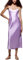 GOOCHEER Robe longue à bretelles spaghetti pour femme - Bustier sexy dos nu - Élégante robe longue pour invitée de mariage ou demoiselle d'honneur, 01 - sangle + violet, Taille S