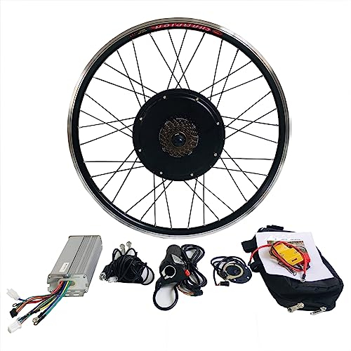 RibasuBB 28 Zoll E-Bike Conversion Kit, 48V 1000W Elektro-Fahrrad Ebike Hinterrad Umbausatz E-Bike Motor LCD Kit