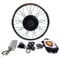 RibasuBB 28 Zoll E-Bike Conversion Kit, 48V 1000W Elektro-Fahrrad Ebike Hinterrad Umbausatz E-Bike Motor LCD Kit