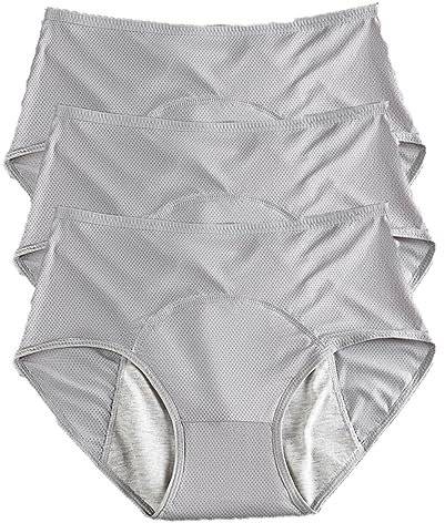 REUset Inkontinenzslip, Damen, 3 Stück, waschbar, atmungsaktiv, waschbar, wasserdicht, Inkontinenz-Slip, waschbar, H, 6XL