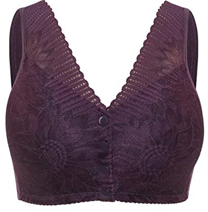 Sports Bras Women Dd Push up Backless Bra Ladies Plus Size Bra Minimiser Lace Full Coverage Strapless Bra Microfibre Support Posture Bra Gifts for Mum