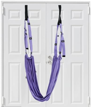Aerial Yoga Seil,Aerial Yoga Schaukel - Beinstreckgurt für den Tanz - Flexibilitätstrainer, Backbend-Assistent für Spagat, starkes Anti-Schwerkraft-Spagat-Training Wobblo