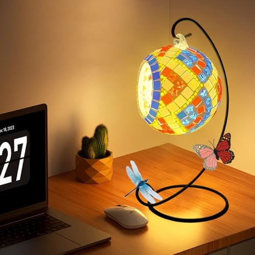 Mosaik Kerzenständer, Mosaik Bastelset Lampe, Orientalisches Glas Windlicht,Mosaik Spiegelfliesen,Buntglas-Set,Handgefertigte Kunstwerke,kreative und modische kerzenhalter-dekoration (geschäftig5)