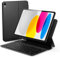 Qulose Tastiera iPad 10 Generazione, Cover con Tastiera per iPad 11 inch A16 2025/10a Generazione 2022 10.9, Tastiera Bluetooth Folio Magnetica, Ricarica Tipo C, Italiano ‎QWERTY, Nero