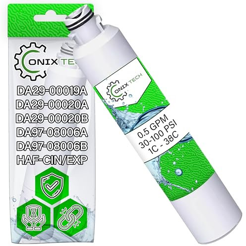 Filtre Eau Frigo avec Code d'Origine DA29-00019A DA29-00020A DA29-00020B DA97-08006A DA97-08006B HAF-CIN/EXP HAFIN2-EXP pour Samsung pour Mondo - Garantie de 5 Ans - ONIX TECH