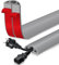 Passage de Cable au Sol adhésif goulotte Passe Cable Flexible en PVC pour la Management Bureau de Sol (Gris, 30mm×1m)