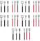 30Pcs Female Speakers Wire Connector Quick Splices Connector With Insulating Sleeve 2.8/4.8/6.3mm Flat Quick Splicing Kits