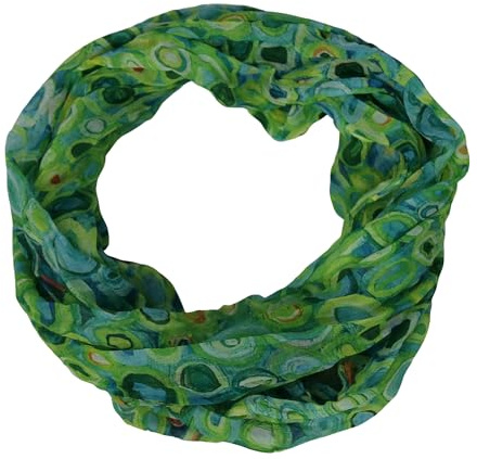 beybey® Trance Edition Damen Seide Loop Schal in herrlichen Farben - ein Seidenschal zum Verlieben