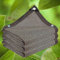 Rete Ombreggiante 6x6 4x10 Vela Ombreggiante Rettangolare Telo Ombreggiante Antistrappo 90% Protezione Solare Rete Ombreggiante per Serra Giardino, Terrazze, Piante, Piscina, Pollaio,brown-3.0x3.0m