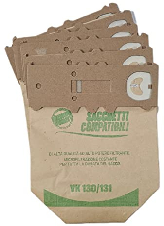FP - sacs compatibles pour aspirateur lutin vk130-131