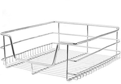 5 x KuKoo Teleskopschublade 40cm Ausziehbare Küchenschublade Schrankauszug Ablage Küchen Regal Korbauszug Schlafzimmerschublade für 400mm Breite Schränke Küchenorganisation Aufbewahrung Ordnungssystem