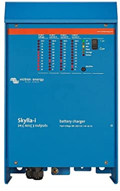 Victron Energy Skylla-i 24-Volt 80 Ampere 230V Batterie-Ladegerät, 3 isolierte Ausgänge