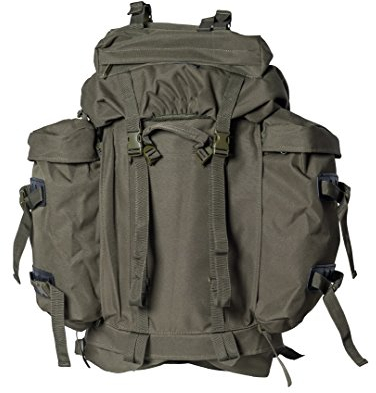 Matthias Kranz BW Bundeswehr Rucksack Bergrucksack Gebirgsjäger Army Mountain Pack + Army-Shop-BW Schlüsselanhänger (Oliv)