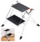Escalera pequeña y compacta de 2 peldaños, escalera de acero resistente, plegable, portátil, taburete de cocina con alfombra antideslizante, capacidad máxima de 150 kg