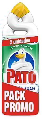 Pato WC Power Frescor Total Limpiador Quitamanchas para Inodoro, 1.5L