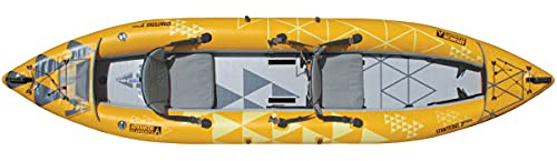Advanced Elements StraitEdge2 Pro Inflatable Kayak, Yellow, one Size