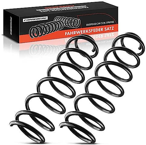 Frankberg 2x Ressorts de suspension Essieu Arrière Compatibles avec M.e.g.a.n.e III Grandtour KZ0/1 Break 1.4L-1.9L 2008-Aujourd'hui Remplacer# 550200026R