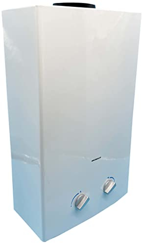 Calentador de Agua a Gas Butano 10 Litros | Diseño Compacto | Calentador Domestico