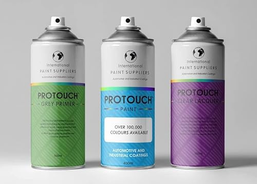 PROTOUCH Lackspray für Mercedes 723 Cubanit Silber Autolack Primer Lackspray Aerosol Kit