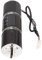 Gaeirt Motorrad- - -Lautsprecher, AUX-Eingang, USB 2.0, am Lenker montierter Lautsprecher, wetterfestes UKW-Radio für 7/8-1,25-Zoll-Lenker, ATV-Scooter(Schwarz)