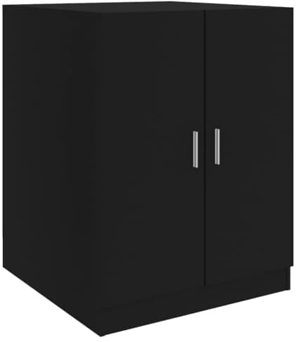 Meuble pour machine à laver Noir 71x71,5x91,5 cm