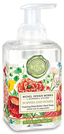 Michel Design Works Schäumende Handseife, p 0 ppies und Posies