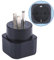 Europa auf US/Kanada Stecker Adapter, EU Schuko Typ C/E/F Stecker Fit auf USA Sockel, Europäische/Deutschland/Französisch Stecker auf USA Reise Stecker Konverter (1 Stück)