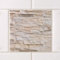 GRAZDesign Fliesenaufkleber Bad & Küche 15x15cm - 24 Stück | wasserfeste & selbstklebende Klebefliesen | Fliesenfolie Fliesenbild Motiv Beige Steinmauer
