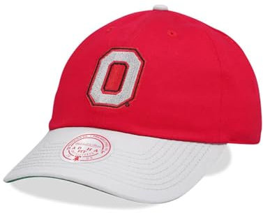 Mitchell & Ness Ohio State University Team Two Tone 2.0 Dad Strapback Cap
