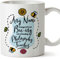 Mugffins Tassen Personalisierten für PHILOSOPHIELEHRERIN - Auf Englisch - Thanks For Beeing - 11 oz / 330 ml - Individuell Anpassbar Geschenk Mitarbeiter