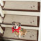 BEQHAUSE Stair-Treads-for-Wooden-Steps-Non-Slip 22x70cm 4pcs, Machine Washable Carpet Stair Treads Soft Indoor Stair Runner for Kids Elders and Pets 100% Polyester,Beige