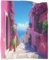 KWFYBEHZ Procida Island Decke Marina Corricella Gemütliche Klimaanlage,leichte Decken,Reisen,Camping,Flanelldecke,Bettdecke Für Teenager,Jungen,Mädchen,Erwachsene 70x80inch(180x200cm)