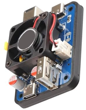 Ukbzxcmws 5V5APD Leistungsmodul PD Eingang Mit Breiter Spannung Mehrere Schnittstellen Unterstützen Soft Routing/für RPi 5 Soft Router Modul