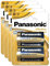 PANASONIC Lot de 4 Blisters de 2 Piles Alkaline Power LR20 / D - 1,5V
