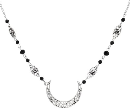 Ukbzxcmws Vintage Ethnisches Stirn-Stirnband, Haarschmuck, hohler Mond, Haarband, rutschfest, Damen-Accessoires, B