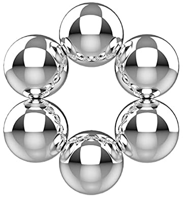 Magnetkugeln Nippelklemmen Metall Starke Nippelklemmen Schamlippen Klitoris Penis Stimulator BDSM Bondage Erotikspiele Magnetische Sexspielzeug für Männer Frauen 3 Paare