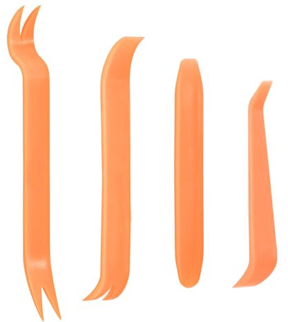 Bczhieulw 4pcs Kit de Herramientas de desmontaje para Coche, Juego de cuñas y palancas de plástico